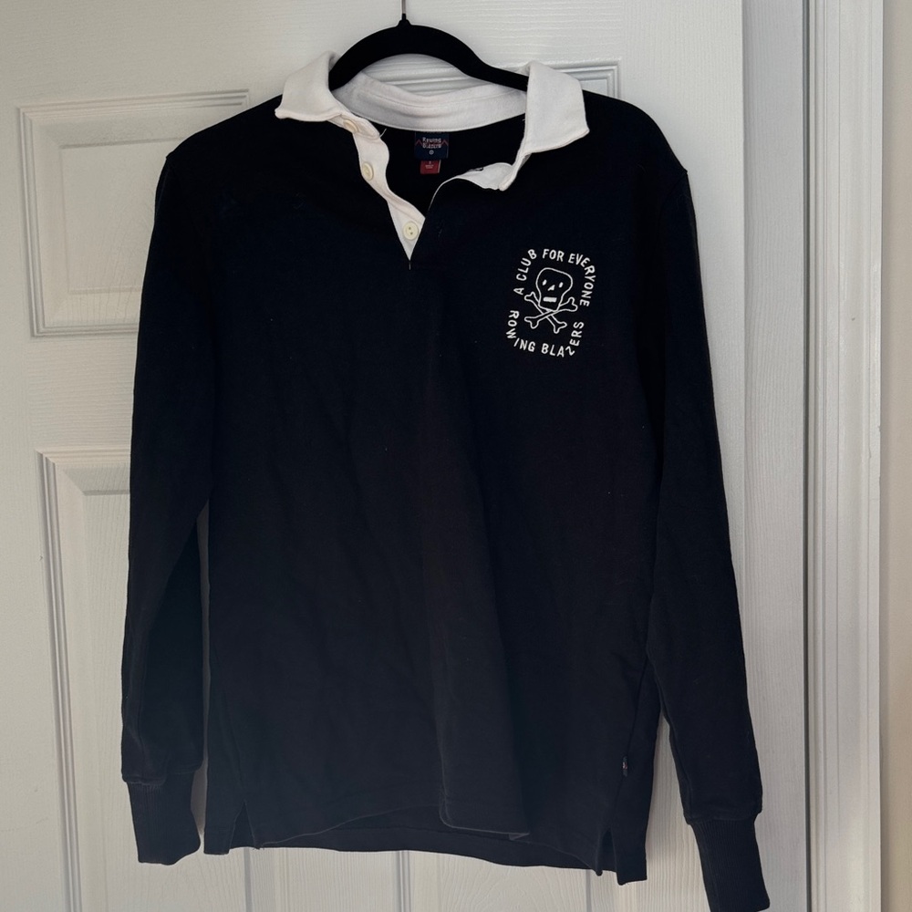 Rowing Blazers x Target Black and White Casual Button Down Shirt